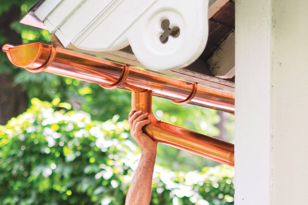 Adorn your Residence with Copper Gutter Installation Services